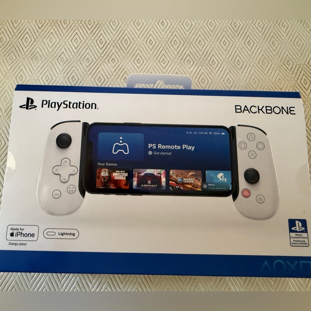 Sony PlayStation Backbone Controller - White